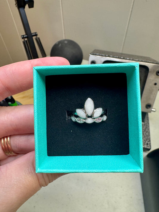 eden set // ring set •1 color birth stone•