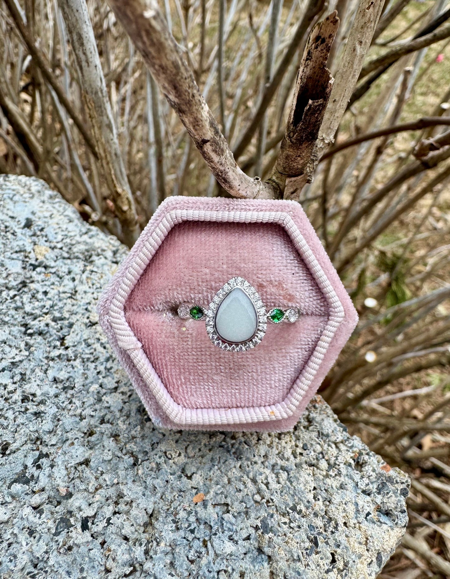 delilah // ring •multiple color stones•