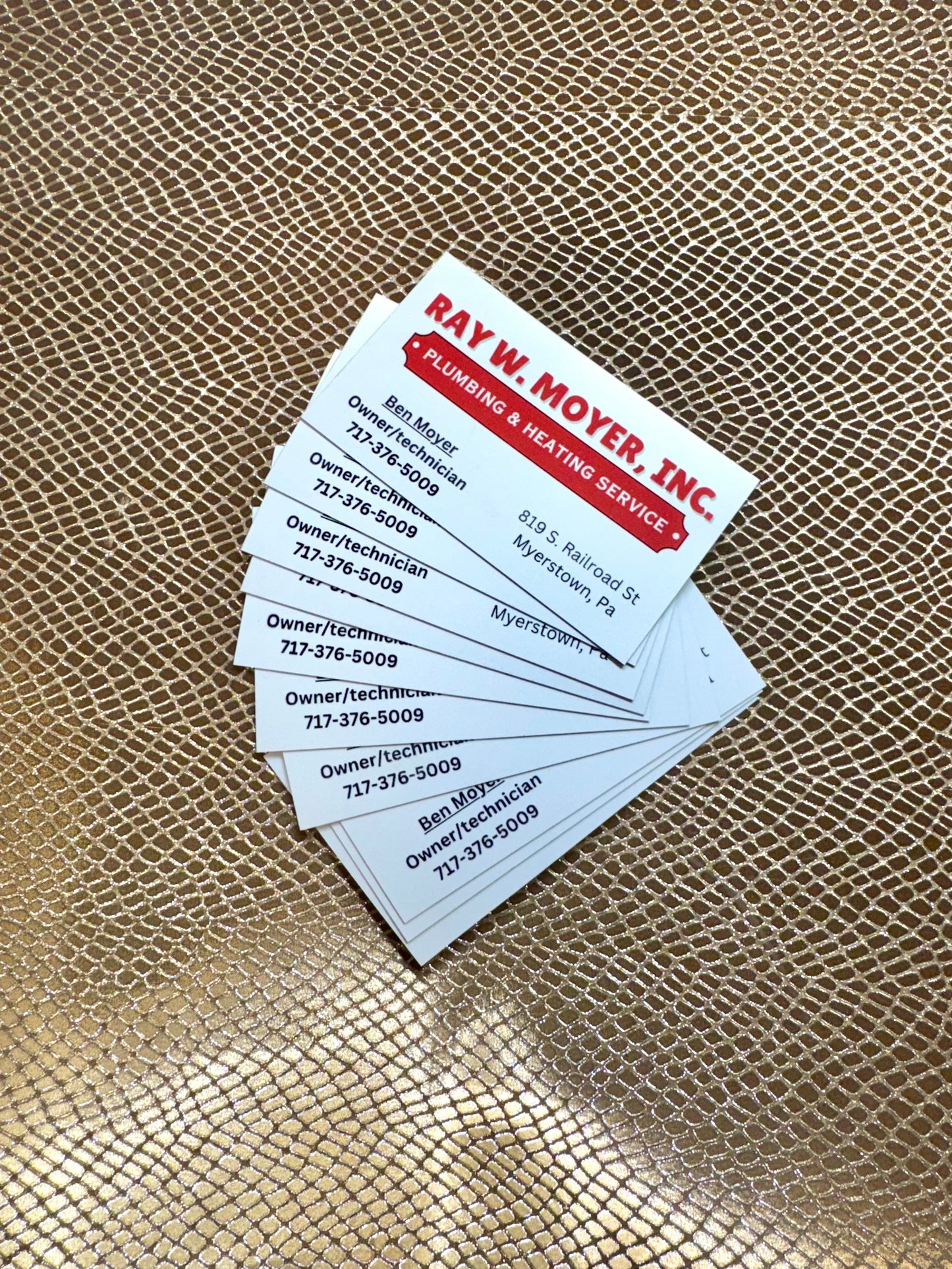 custom business card magnet