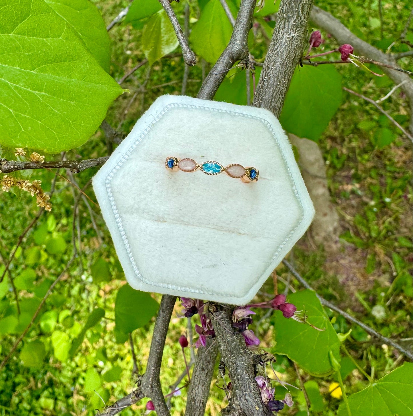 eden set // ring set •1 color birth stone•