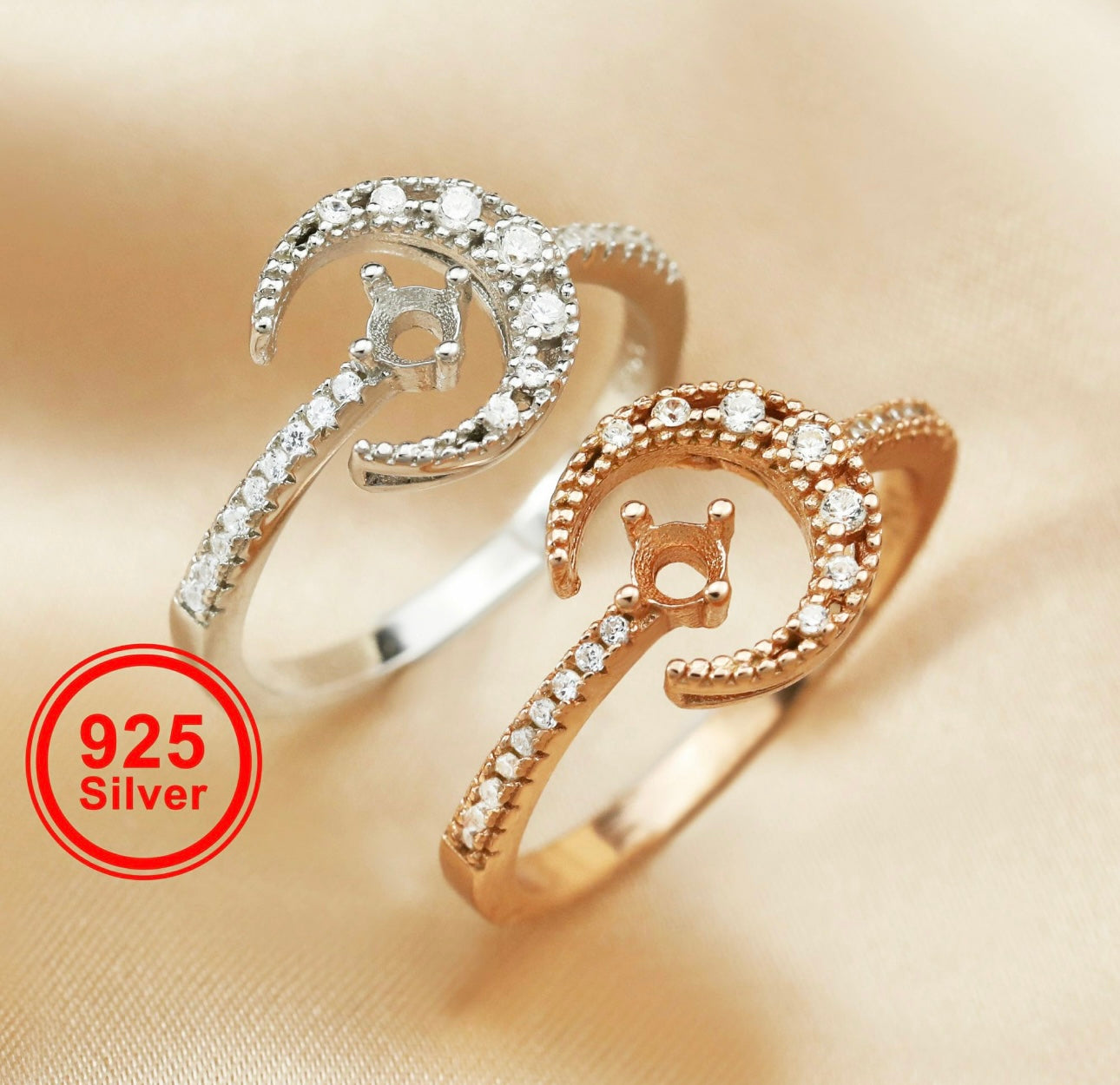 aurora // ring + necklace + earrings combo