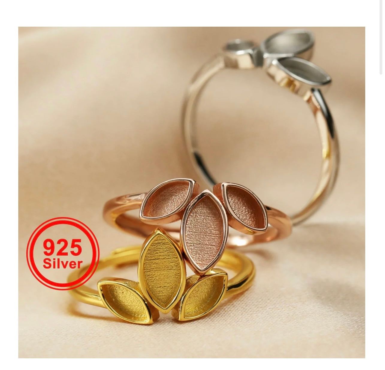 eden set // ring set •1 color birth stone•